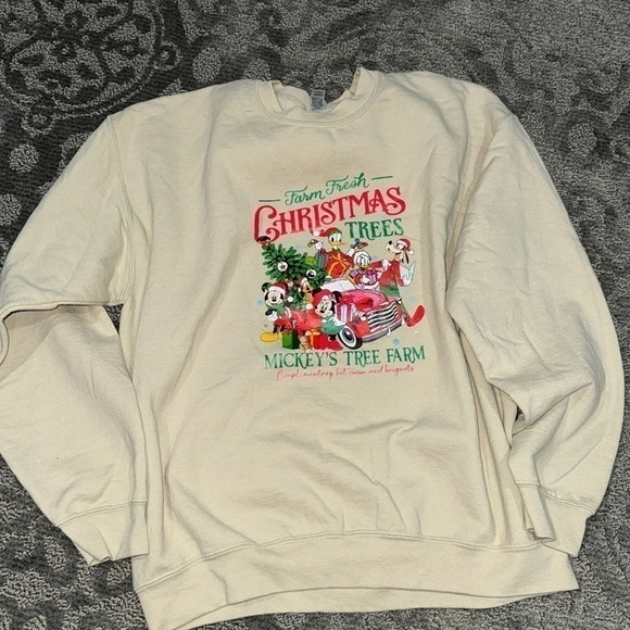 •Mickey’s Christmas Sweatshirt•​ - Picture 1 of 3